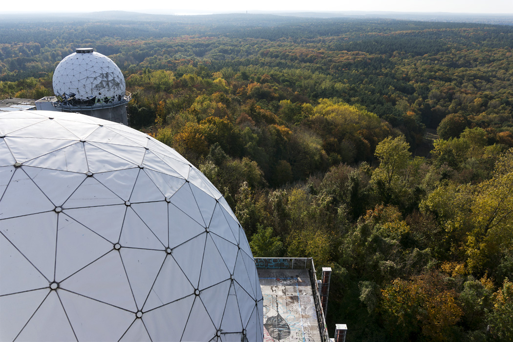 Former US listening station on the Teufelsberg