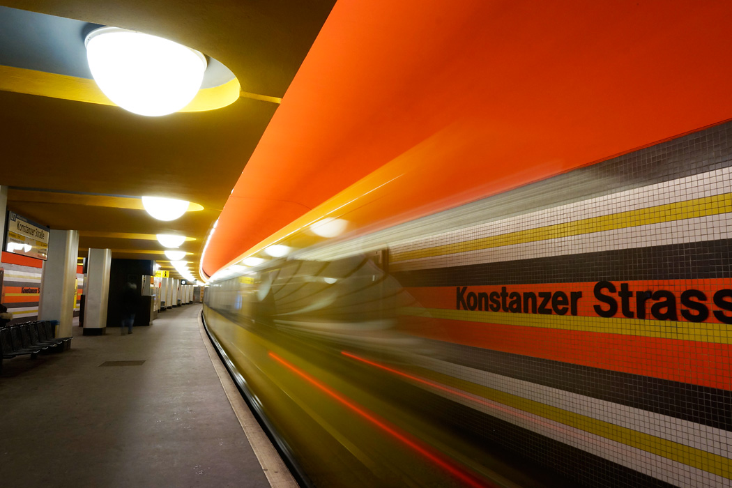 Metro station Konstanzer Straße