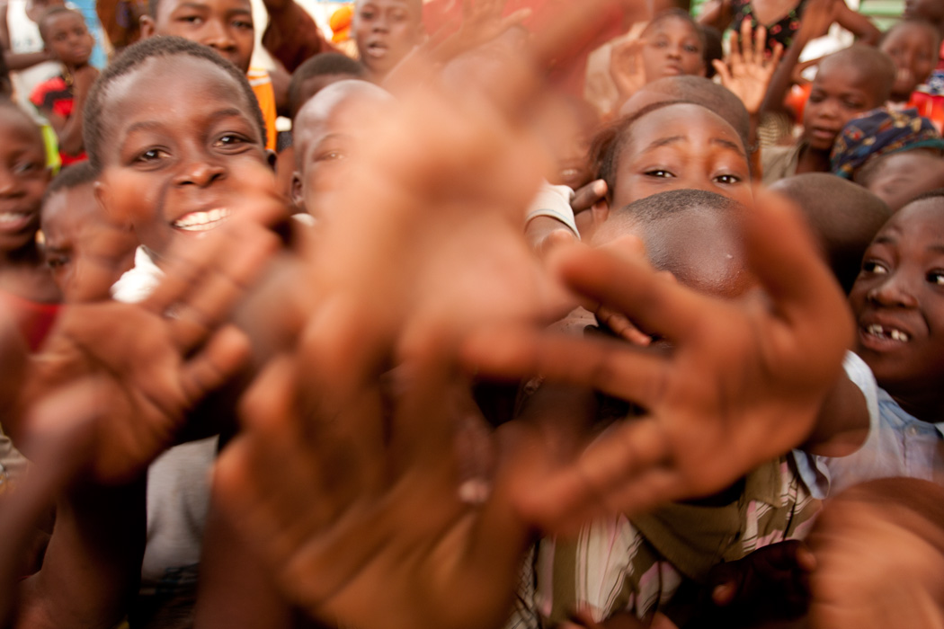 Orphans in N'Djamena, Chad