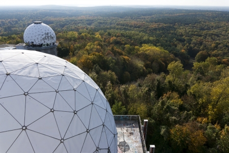 Former US listening station on the Teufelsberg