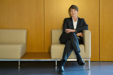 German environment minister Dr. Barbara Hendricks at her office in Berlin.